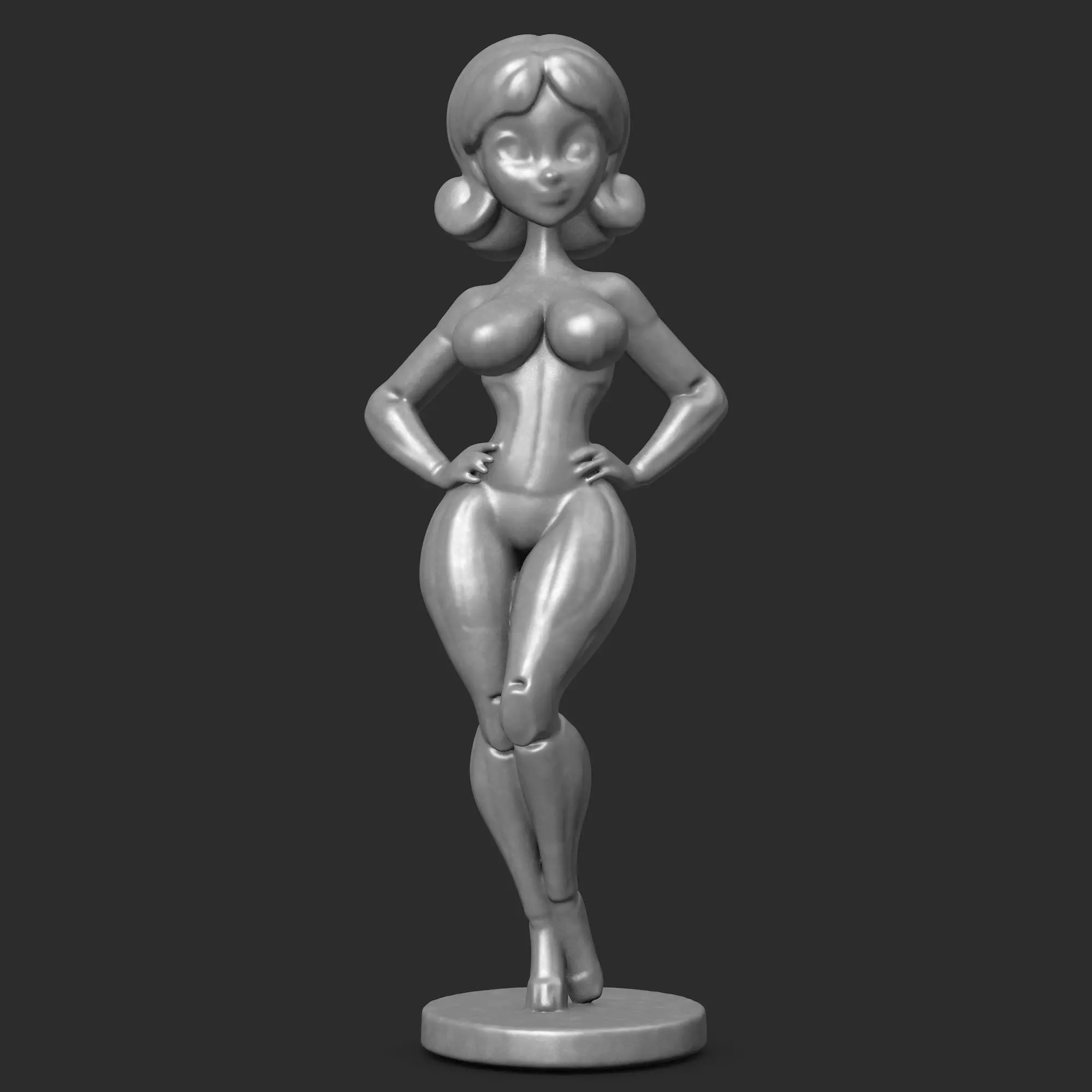 Sexy girl 1 3D print model_0