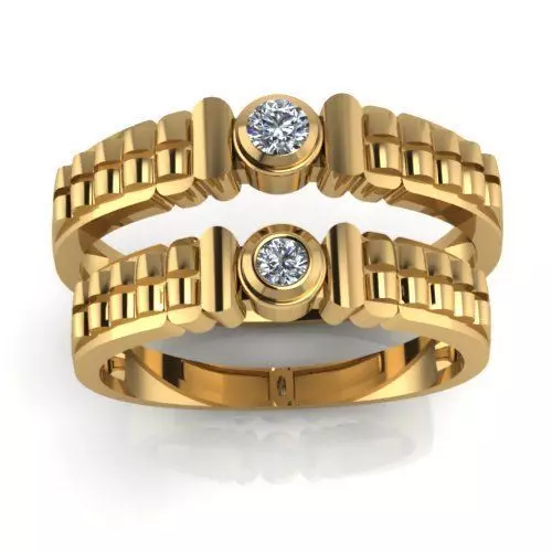 wed ring Free 3D print model