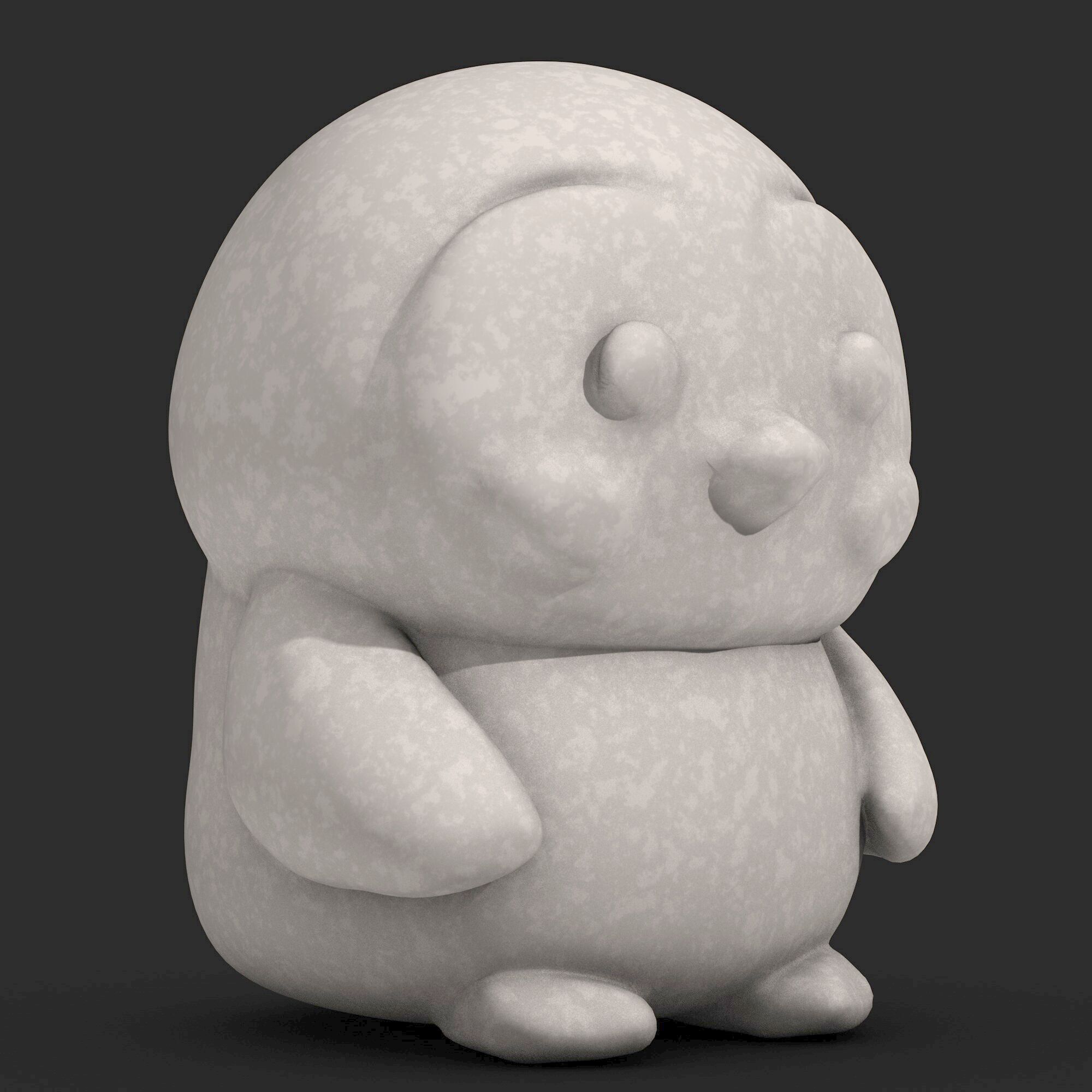 Cute Penguin 3D print model_3