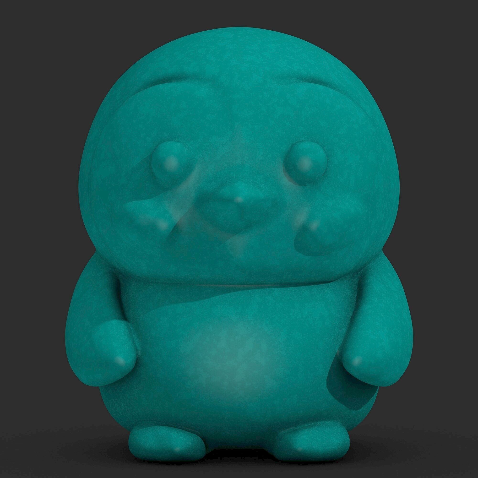 Cute Penguin 3D print model_1