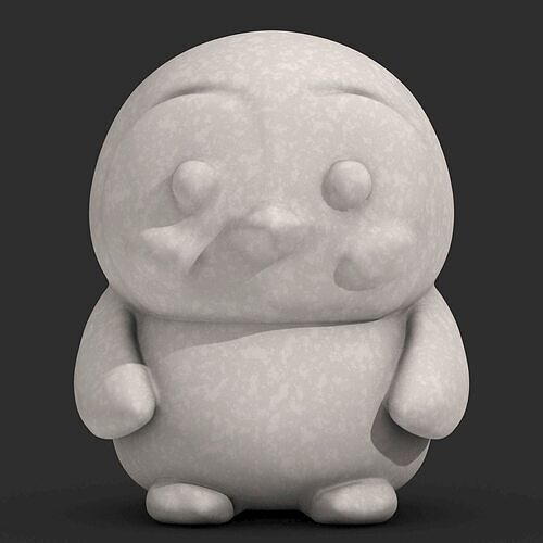 Cute Penguin 3D print model