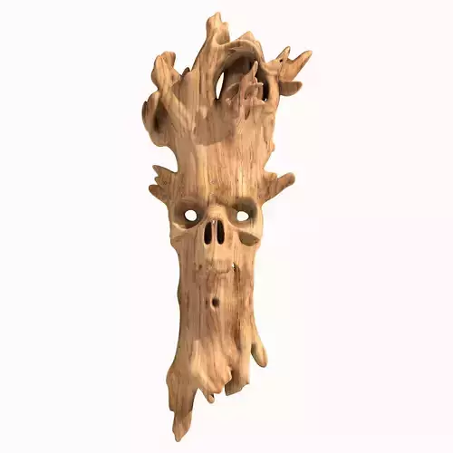 Wooden Skull
