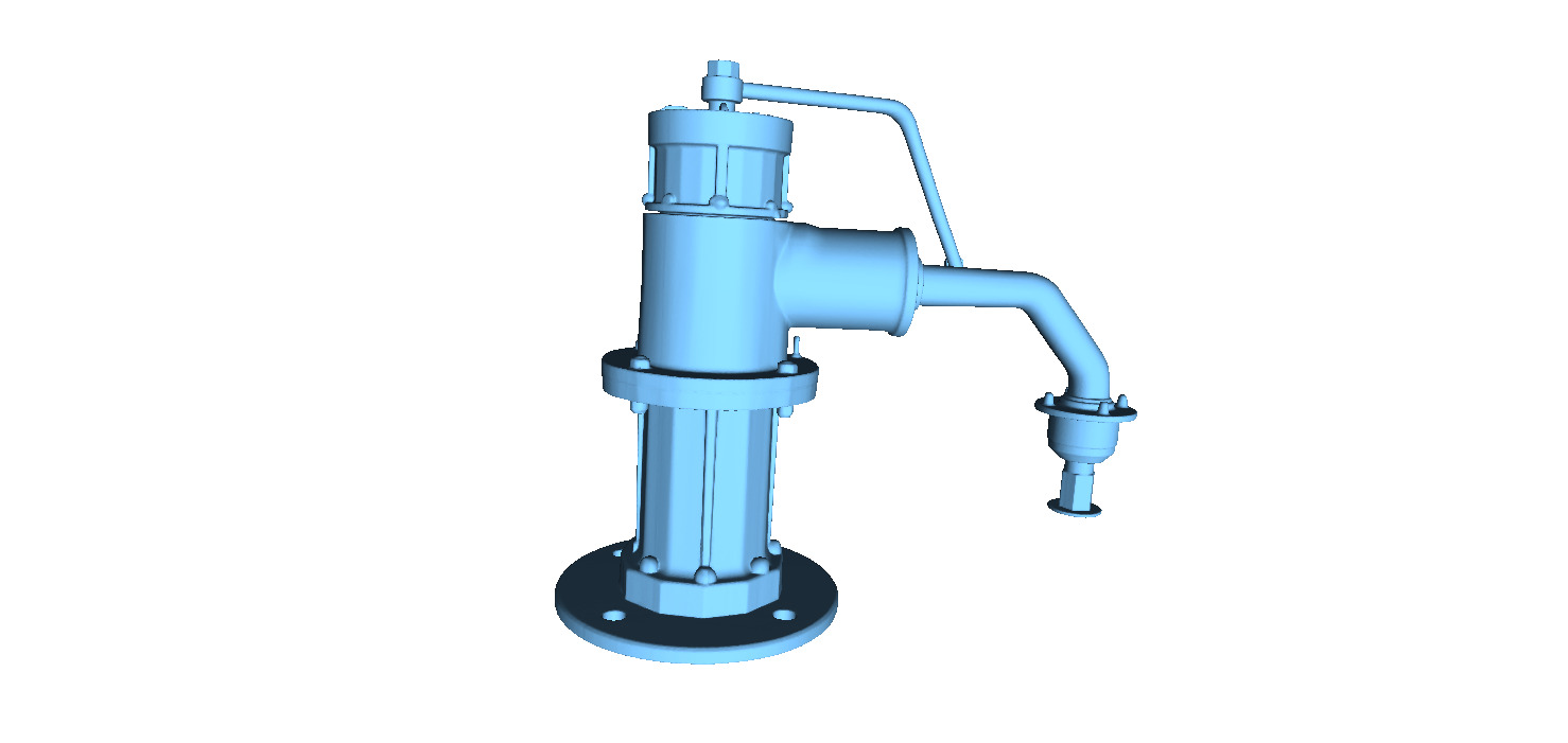 Water Transfer Pump 1 3D print model_4
