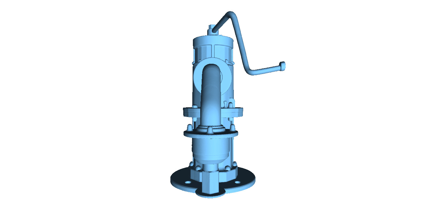 Water Transfer Pump 1 3D print model_7