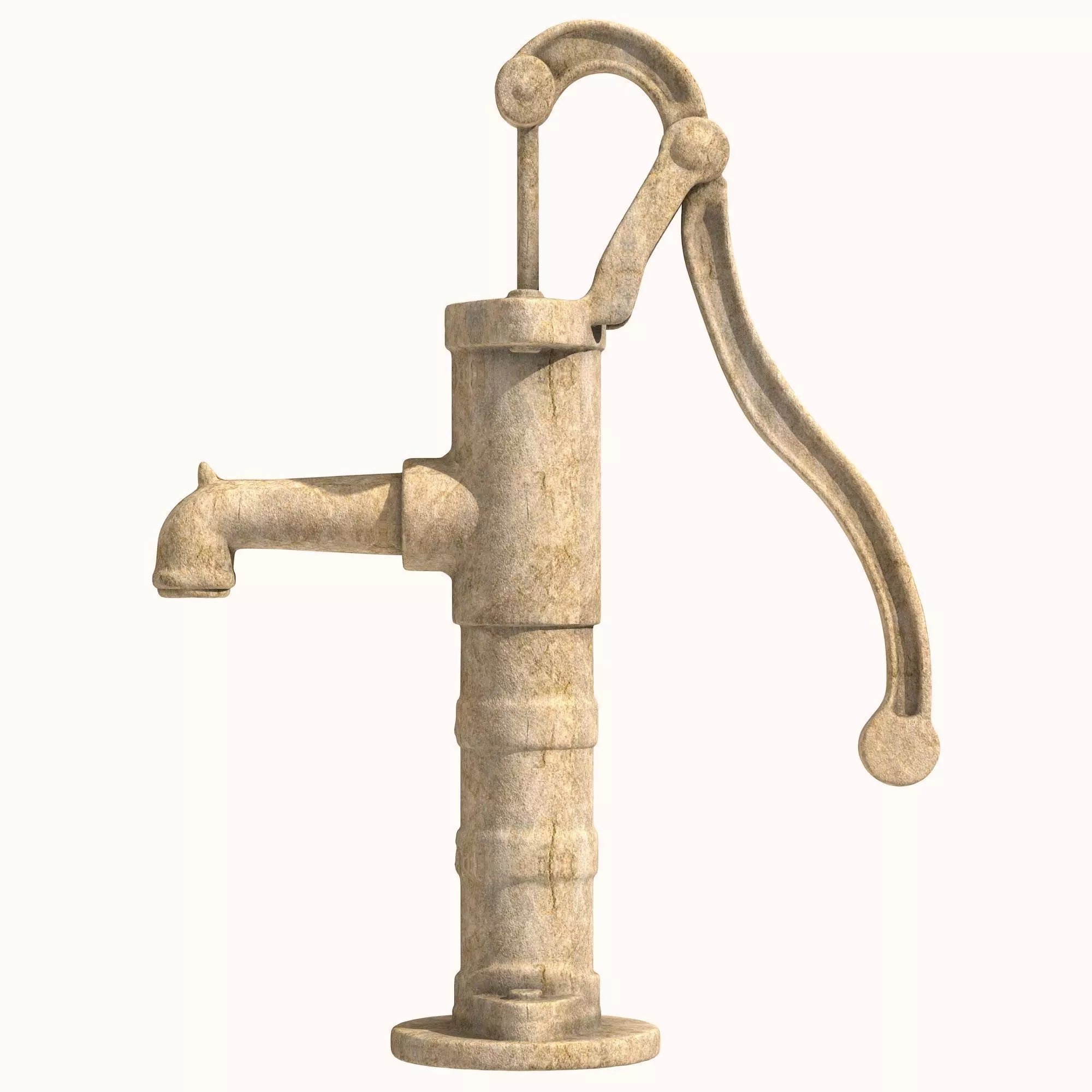 Water Hand Pump 3D print model