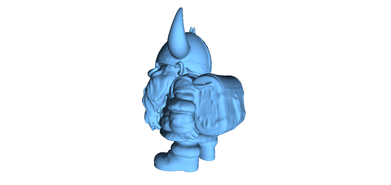 Viking Gnome 3D print model_3