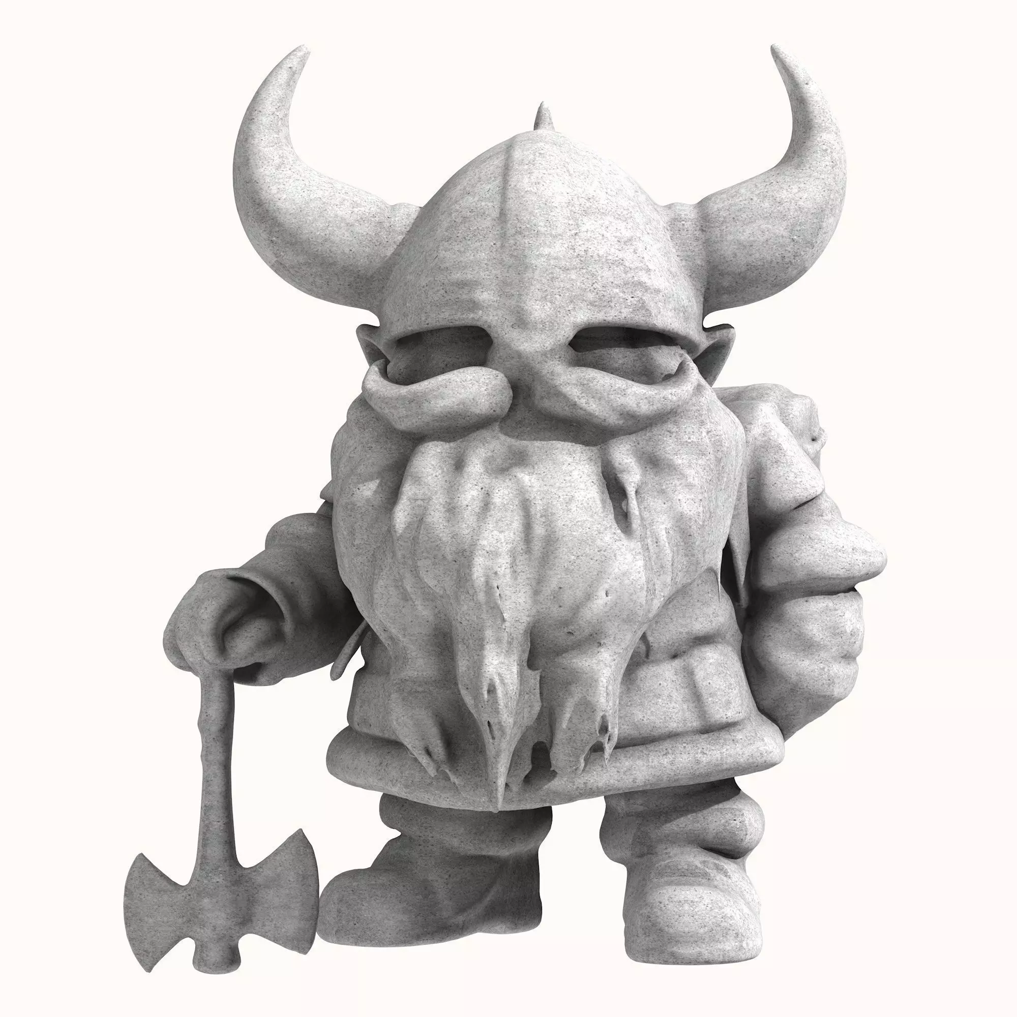 Viking Gnome 3D print model_0