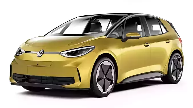 Volkswagen ID3 2024 3D model
