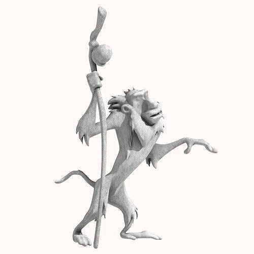 Rafiki 3D print model