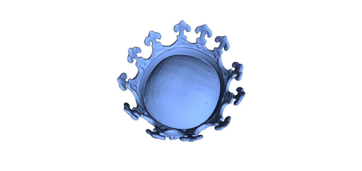 King Skull 3D print model_6