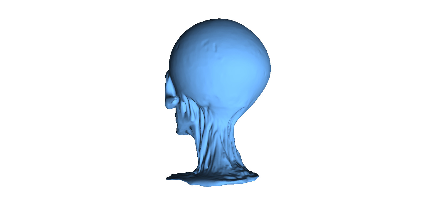 Interstellar Being Skull 3D print model_2