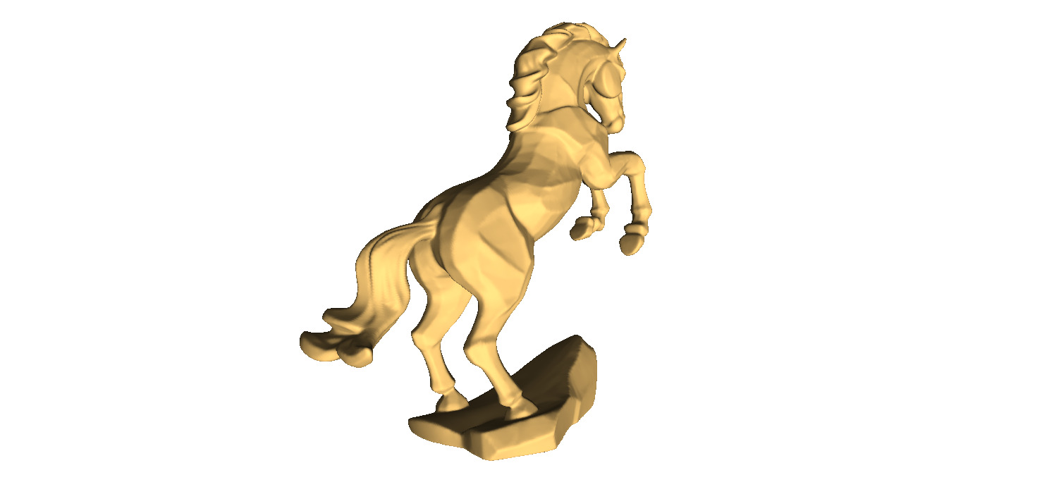 Horse Sculpture 3D print model_3