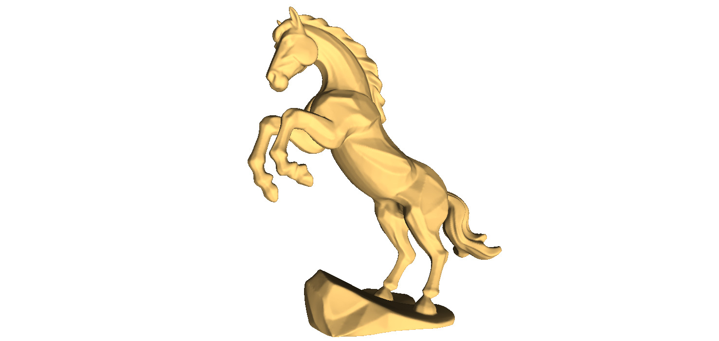 Horse Sculpture 3D print model_6