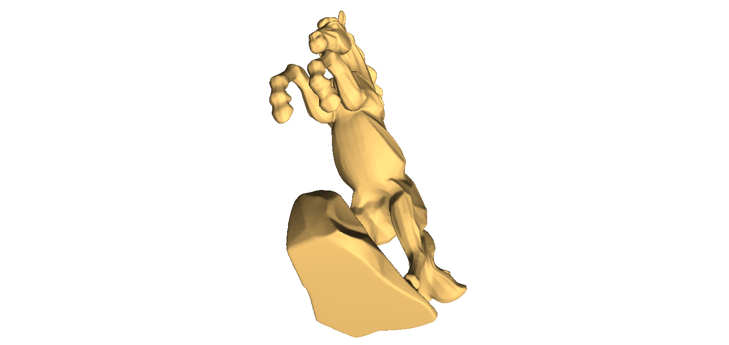 Horse Sculpture 3D print model_8