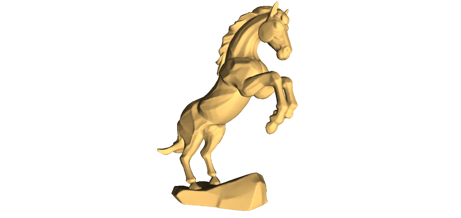 Horse Sculpture 3D print model_1
