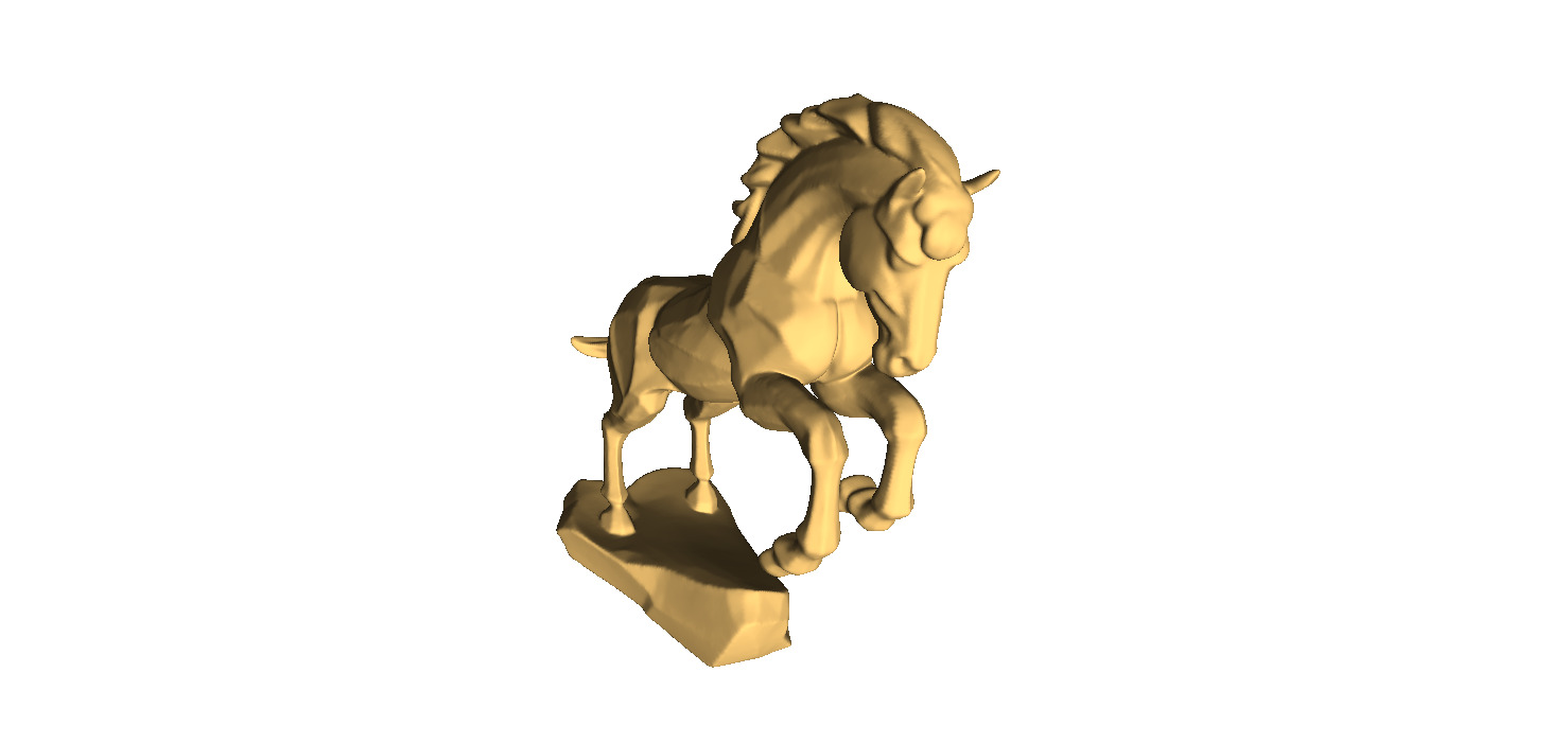 Horse Sculpture 3D print model_9