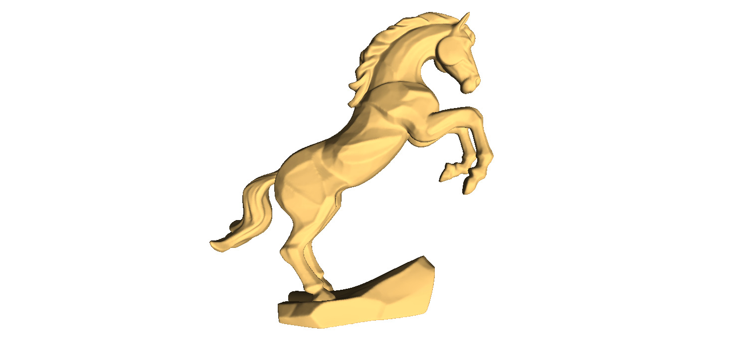 Horse Sculpture 3D print model_2