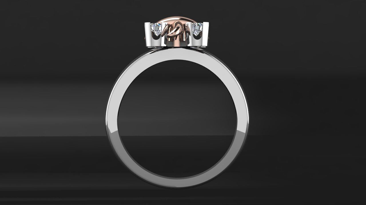 Ring Tiffany 3D print model_3