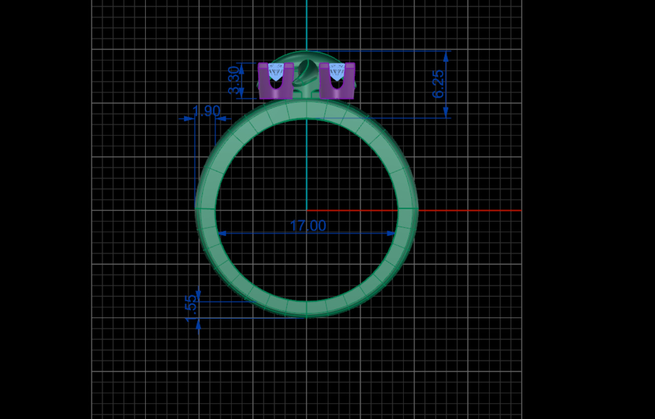 Ring Tiffany 3D print model_9