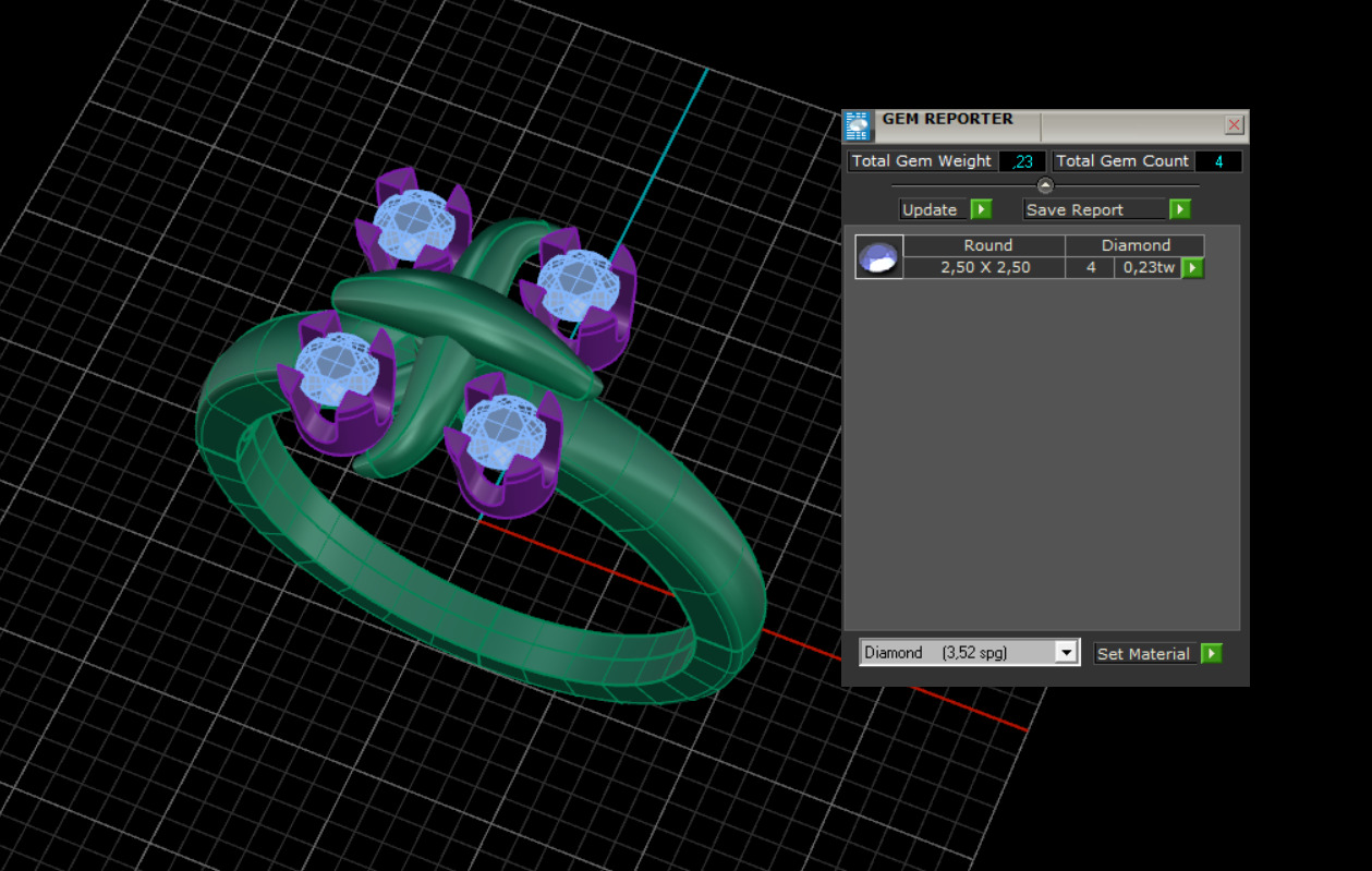 Ring Tiffany 3D print model_13