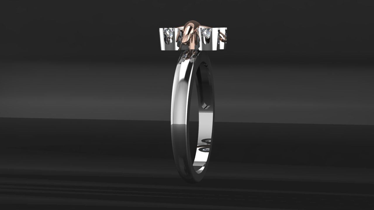 Ring Tiffany 3D print model_5