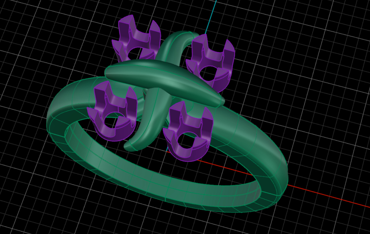 Ring Tiffany 3D print model_12