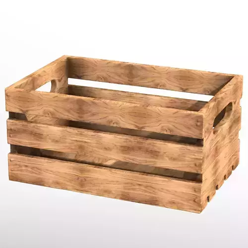 Wooden Crate 3D print model