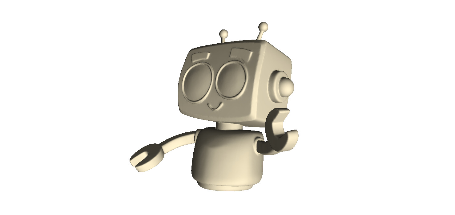 Robot 3D print model_1