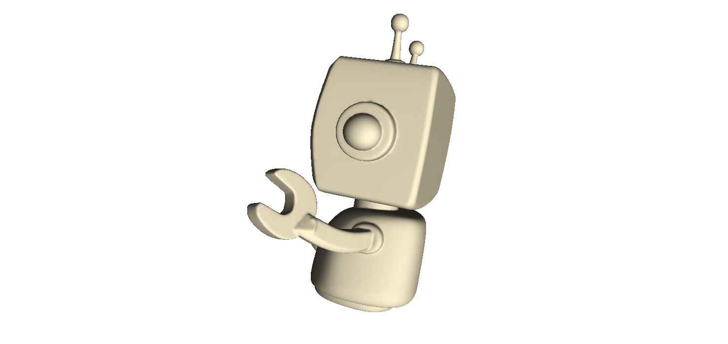 Robot 3D print model_2