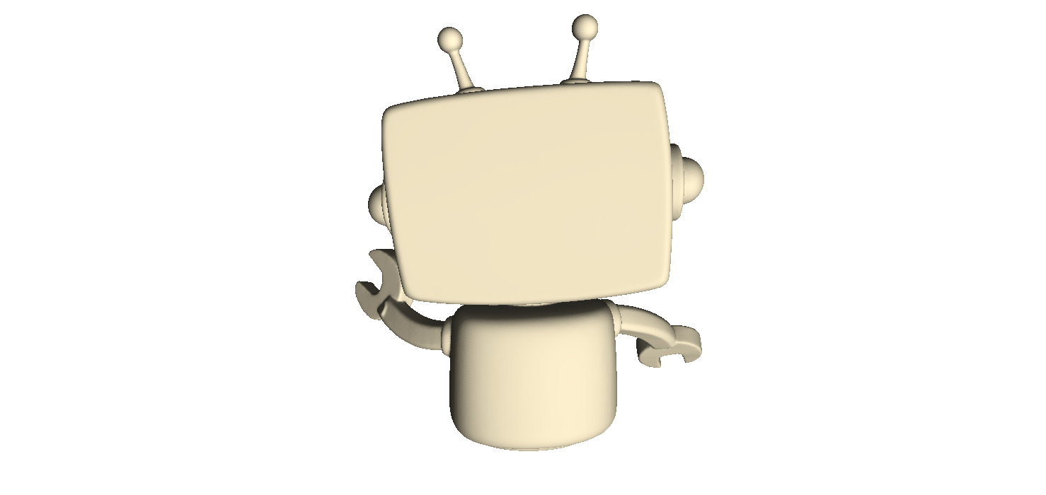 Robot 3D print model_3