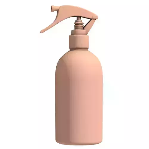 Metal bottle with dispenser large 3D print model