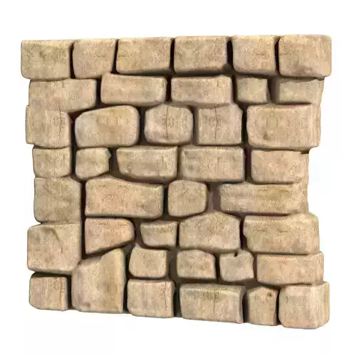 Medieval Stone Wall 2