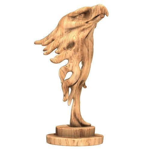 Eagle Statue 3D print model