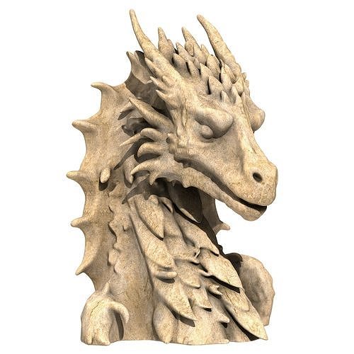 Dragon Head 3D print model