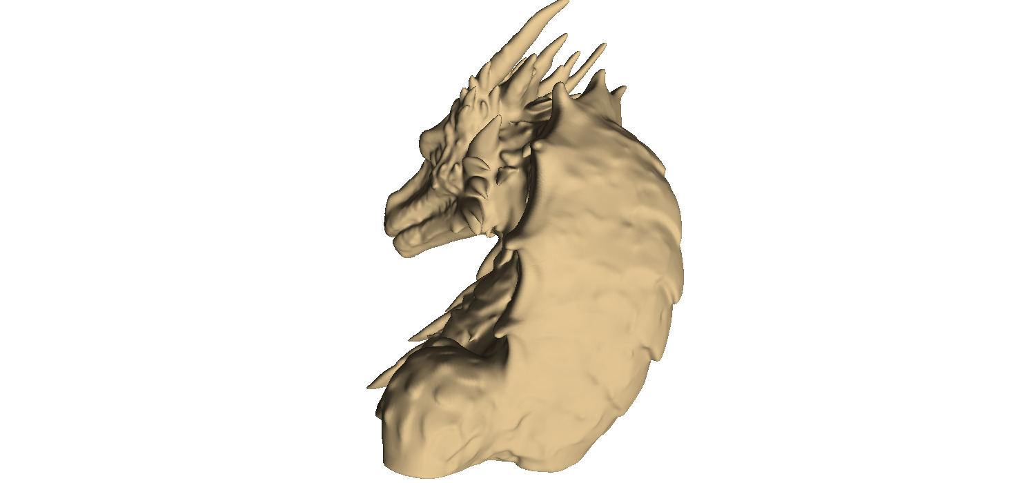 Dragon Head 3D print model_2
