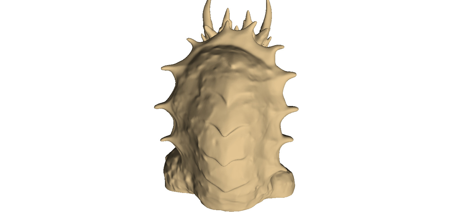 Dragon Head 3D print model_3