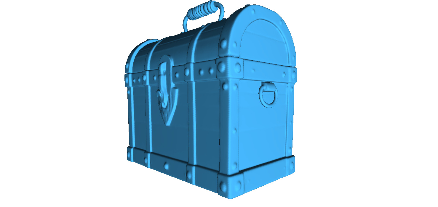 Chest  3D print model_1