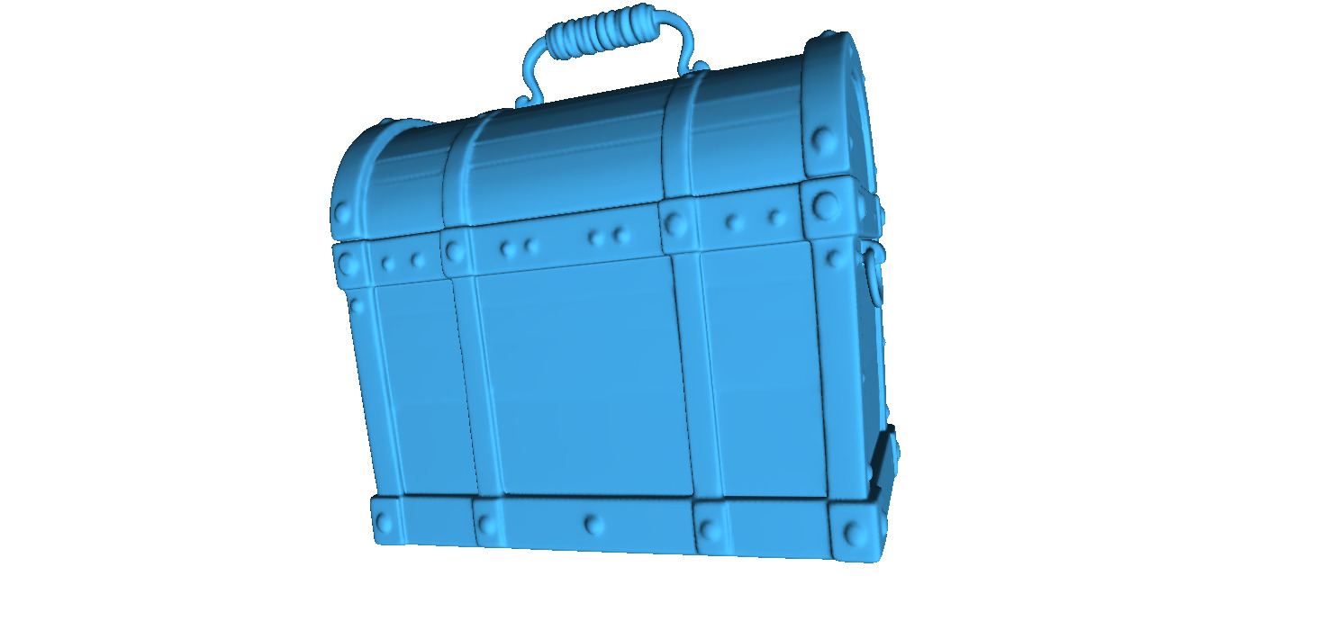 Chest  3D print model_4