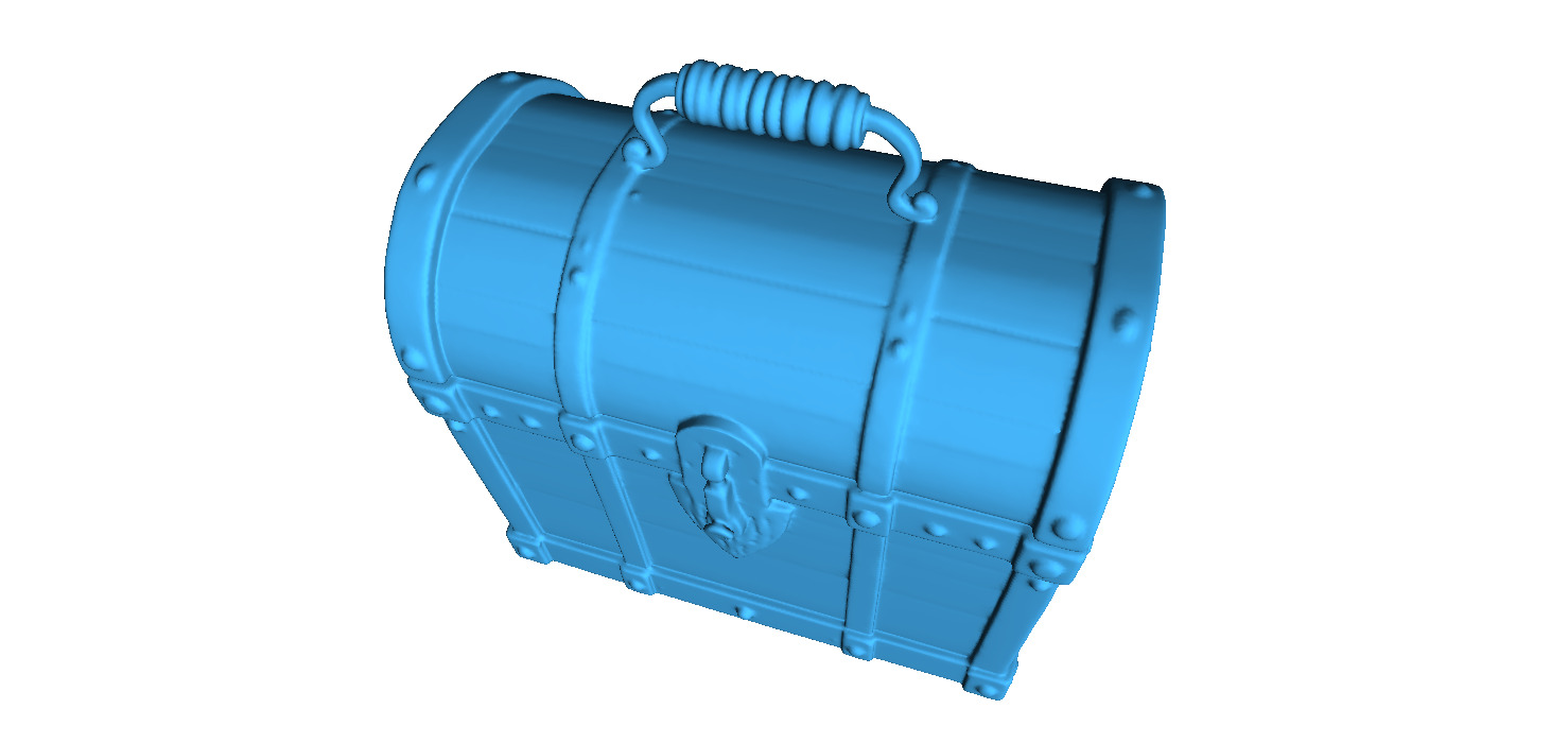 Chest  3D print model_6