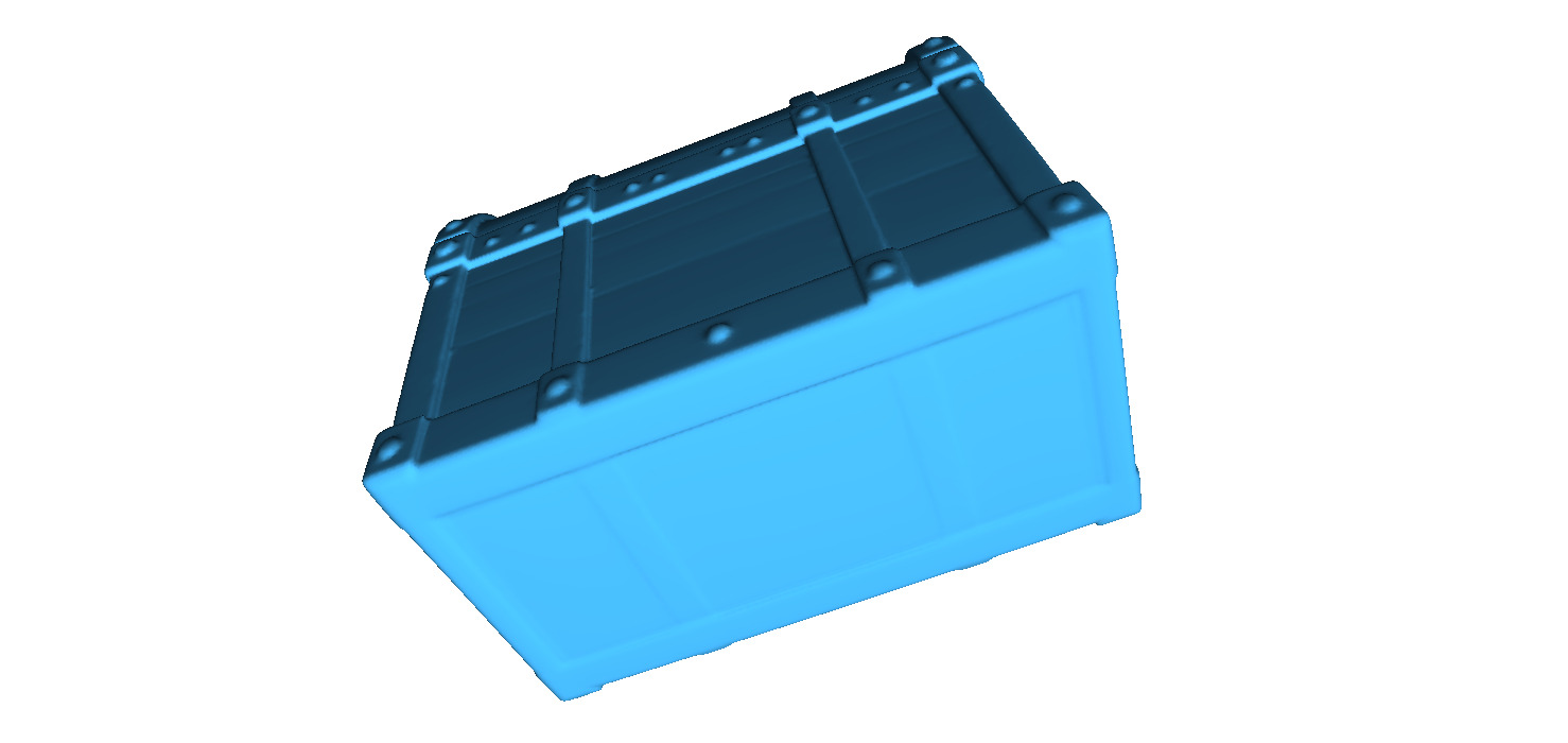Chest  3D print model_5