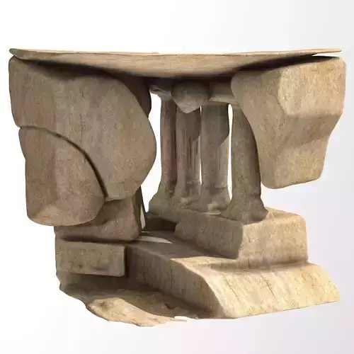 Architectural rocks 3D print model