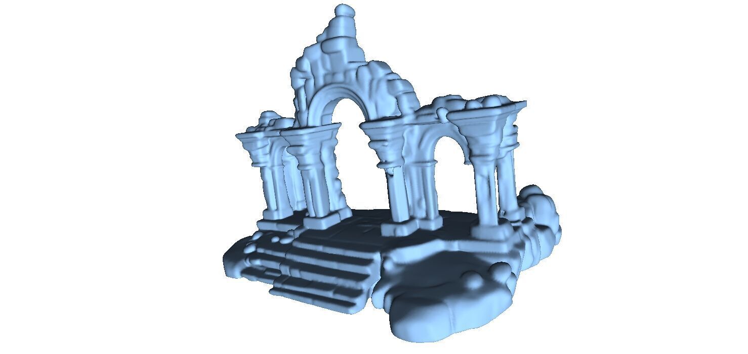 Ancient Ruins 9 3D print model_2