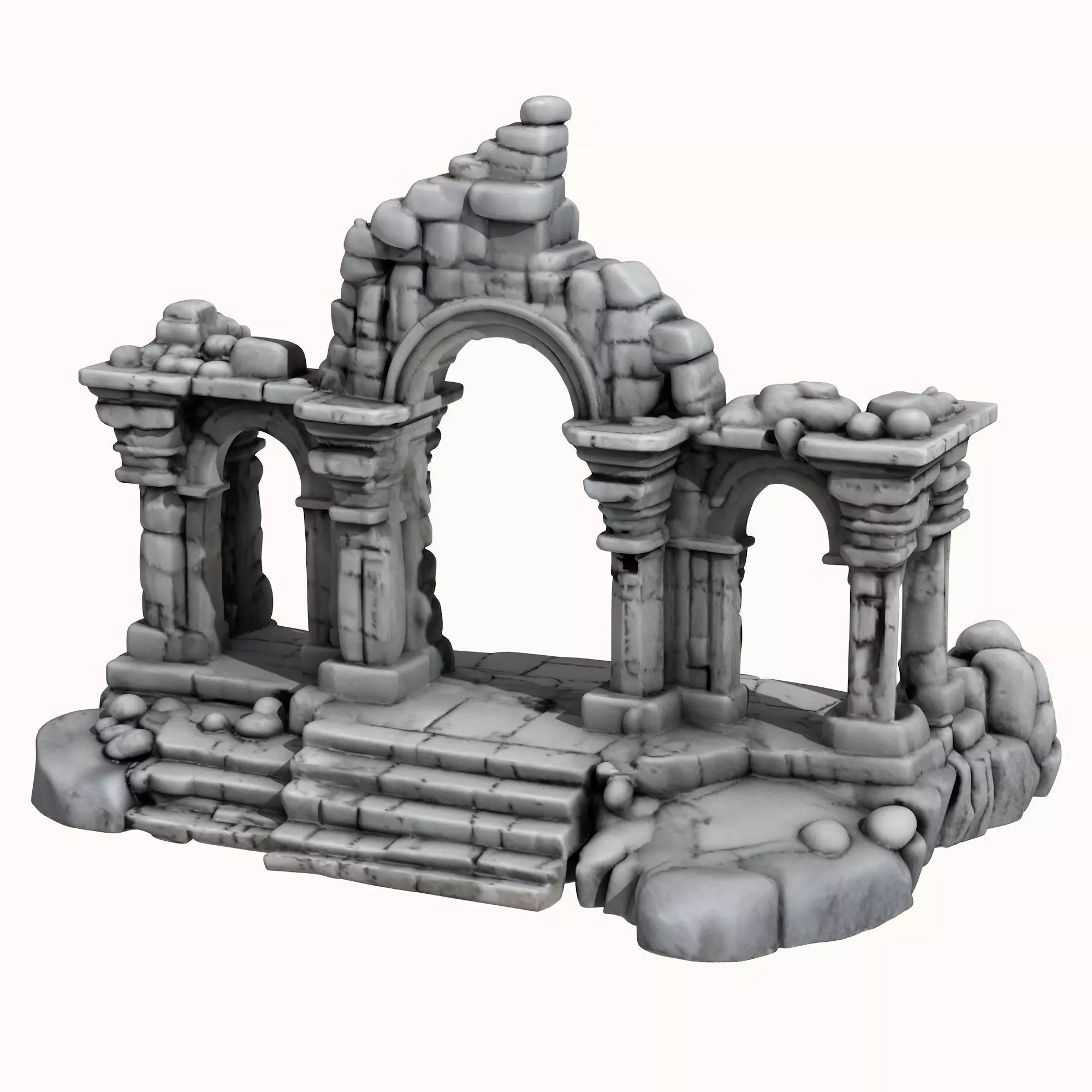 Ancient Ruins 9 3D print model_0