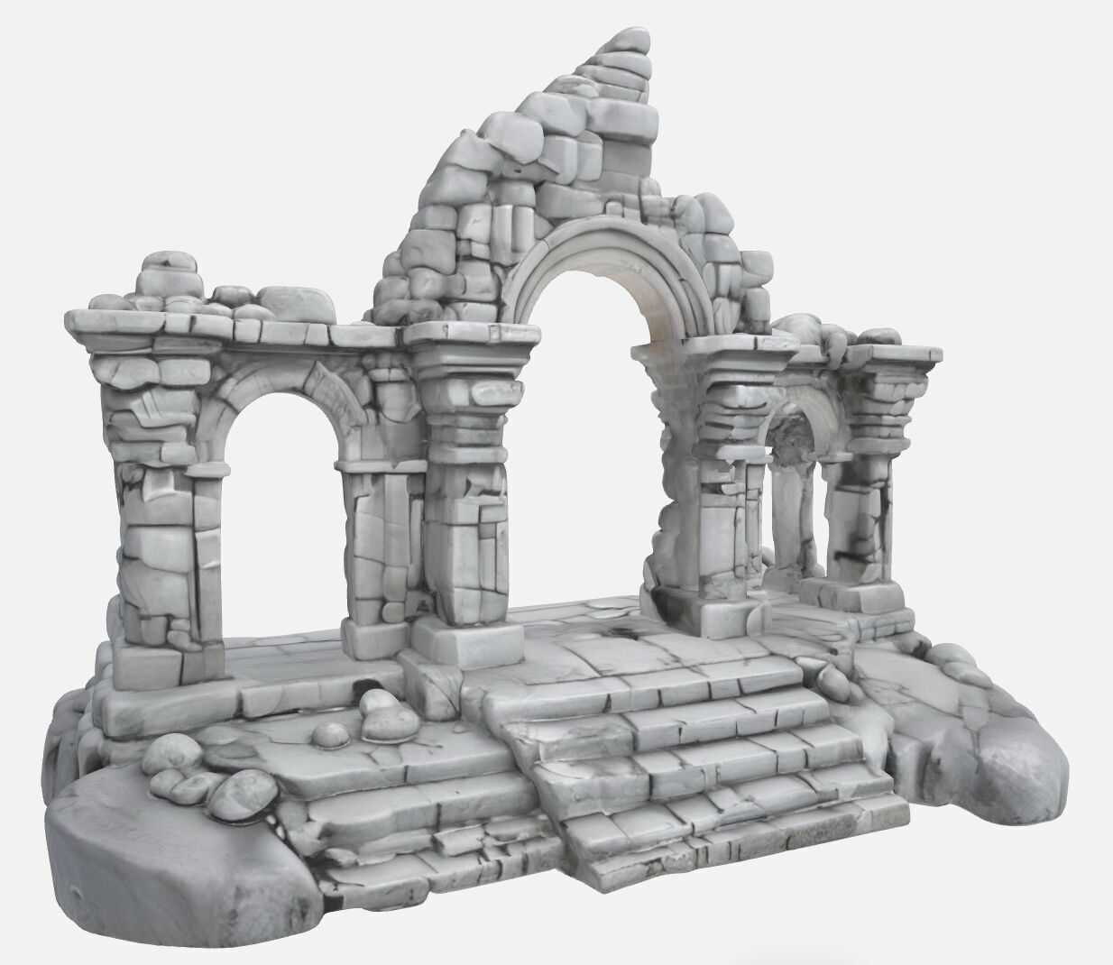 Ancient Ruins 9 3D print model_1