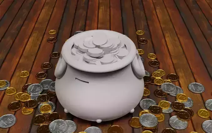 Cauldron money box