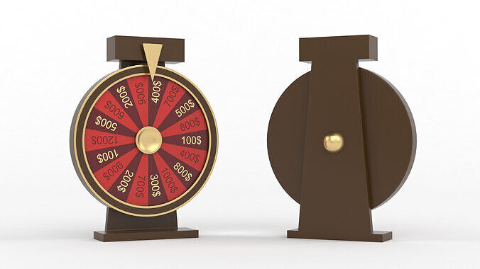 Wheel of Fortune 3D model