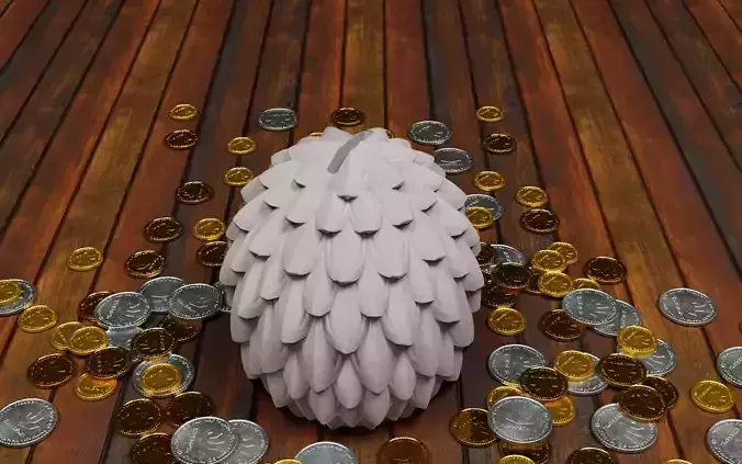 Dragon egg money box