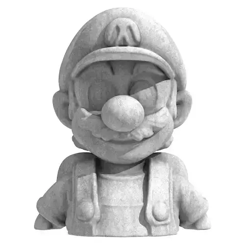 Mario 3D print model