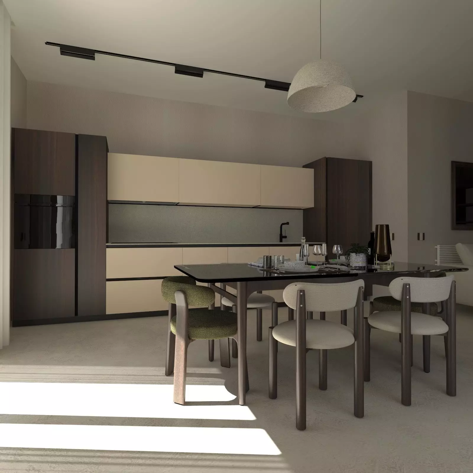 cucina Febal 3D model_0