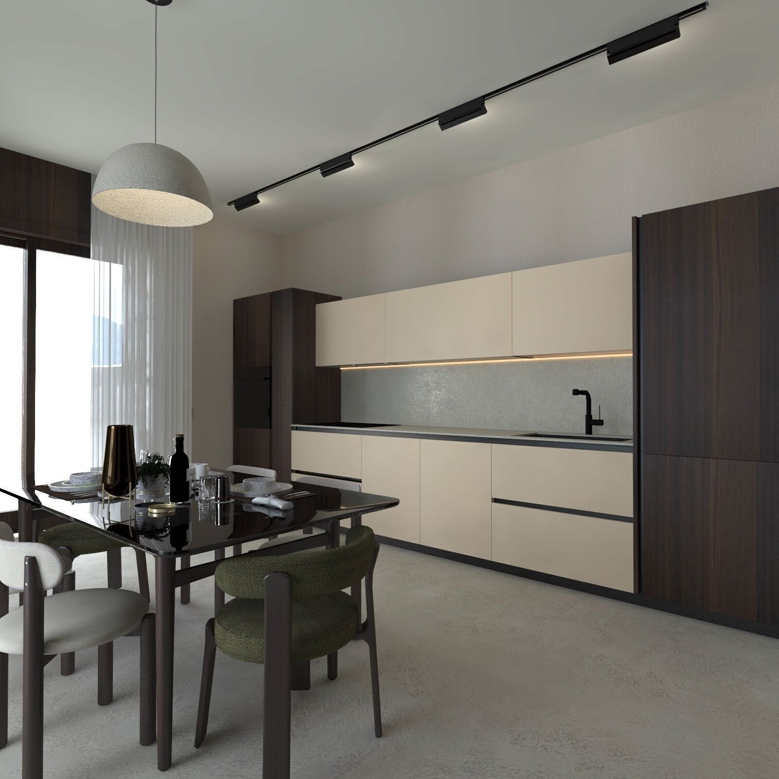 cucina Febal 3D model_2